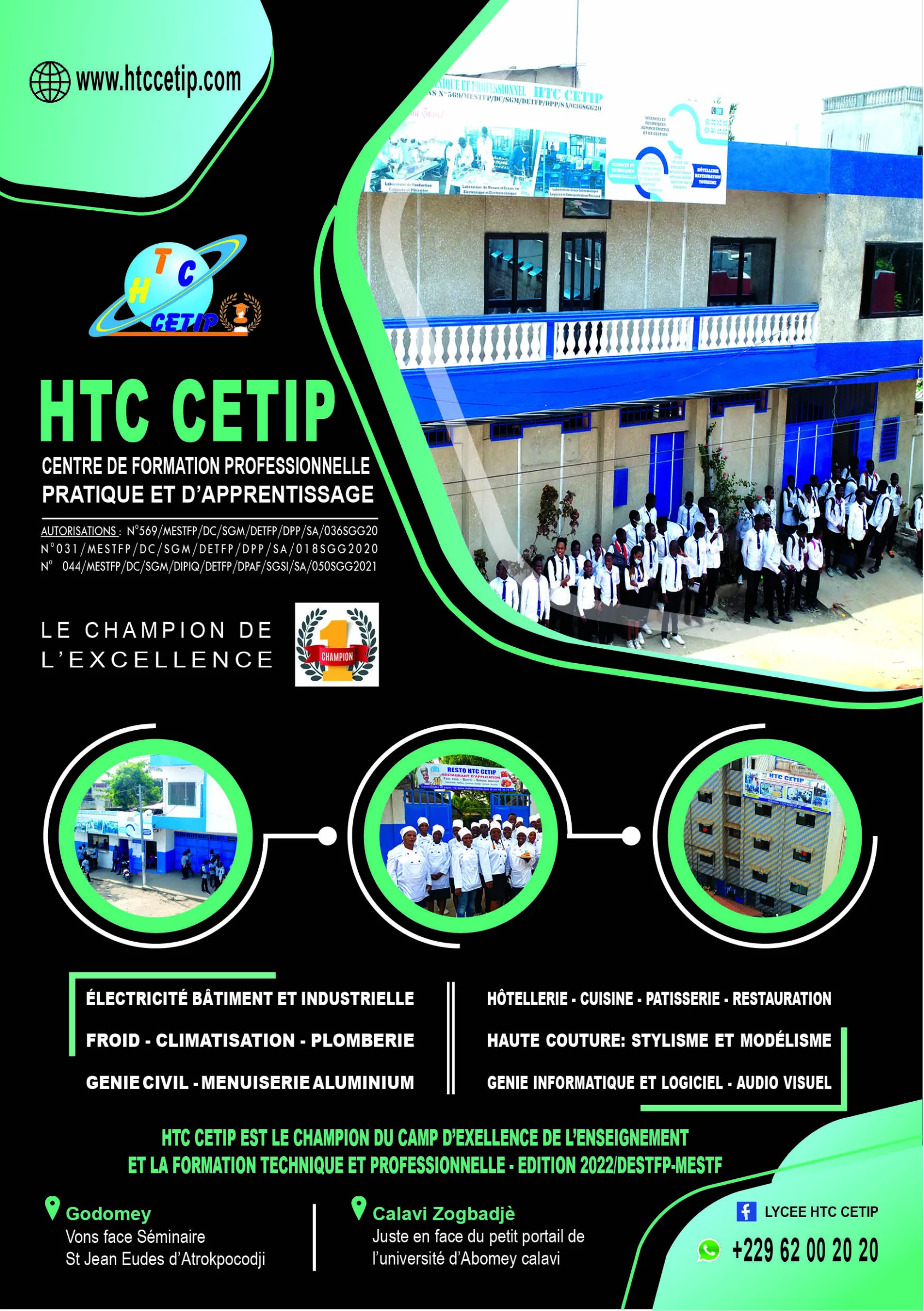 Photo 3 de HTC CETIP Godomey