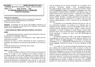 Première page de Espagnol Tle A1, Tle A2 — 2e devoir surveillé, 1er semestre (2021-2022) · CEG ZONGO