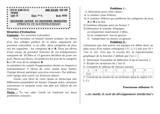 Première page de Mathématiques 5e, 3e, 3e ML, 2nde D, 1ère A2, Tle A2, Tle D — 2e devoir surveillé, 2e semestre (2018-2019) · LJF-B/A