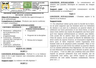 Première page de Philosophie 1ère A1, 1ère A2 — 1re évaluation sommative, 2e semestre (2019-2020) · CEG GBESSOU