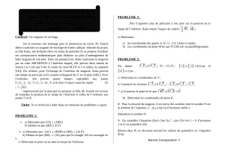 Première page de PCT 1ère D — 1er devoir surveillé, 1er semestre (2018-2019) · ceg ouenou