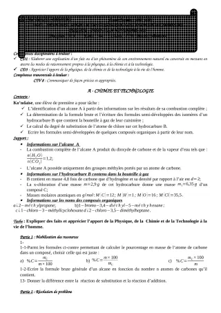 Première page de PCT 1ère D — 1er devoir surveillé, 1er semestre (2023-2024) · CEG ZONGO