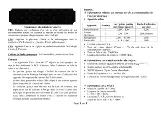 Première page de PCT 3e — 1er devoir surveillé, 2e semestre (2018-2019) · ceg ouenou