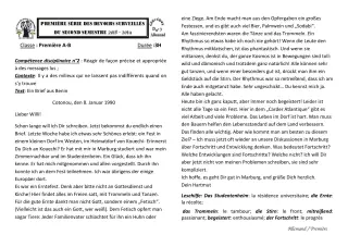 Première page de Allemand 1ère A1, 1ère A2, 1ère B — 1er devoir surveillé, 2e semestre (2018-2019) · CEG1 Covè