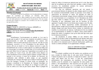 Première page de Français 2nde A2, 2nde D — 1er devoir surveillé, 2e semestre (2020-2021) · CEG SEKERE