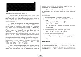 Première page de PCT Tle D — 1er devoir surveillé, 1er semestre (2018-2019) · ceg ouenou