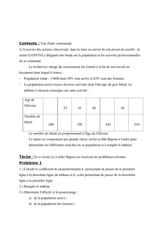 Première page de Devoir surveillé de MATHS GENE — 2nde A, 2nde B — CEG2 ABOMEY - CALAVI (CEG ZOCA) (2018)