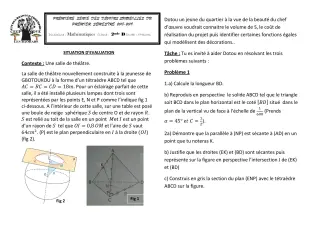 Première page de Mathématiques 2nde C, 2nde D — Devoir surveillé, 1er semestre (2018-2019) · CEG1 Covè